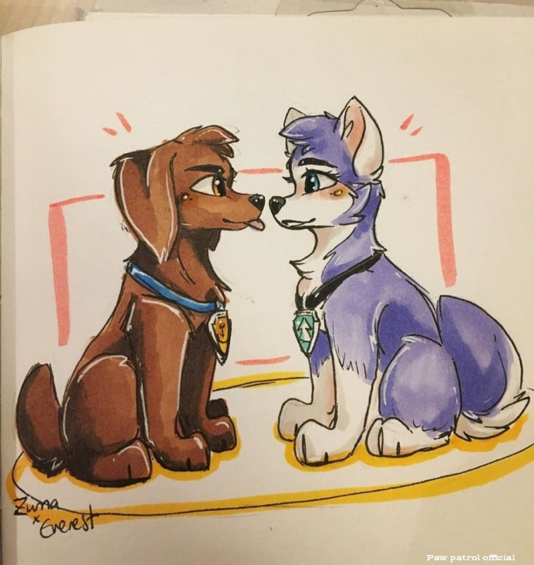 Paw Patrol Caramel fur