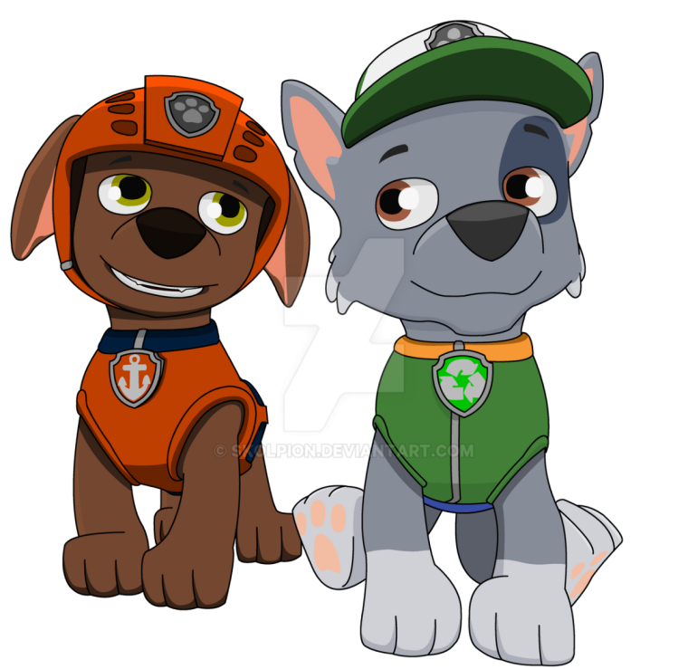 Рокки и Зума любовь