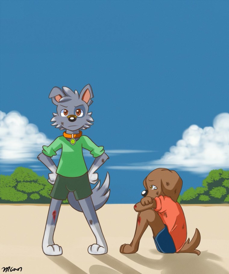 Щенячий патруль Рокки и Зума