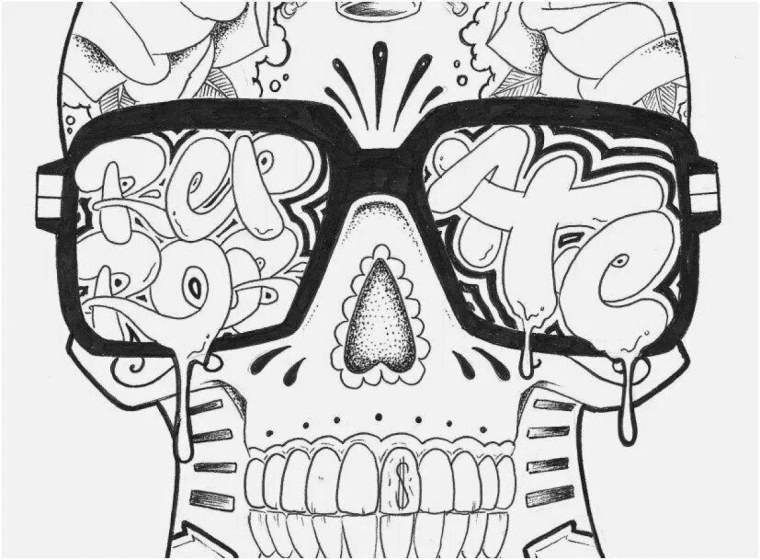 Крутые рисунки для разукрашивания