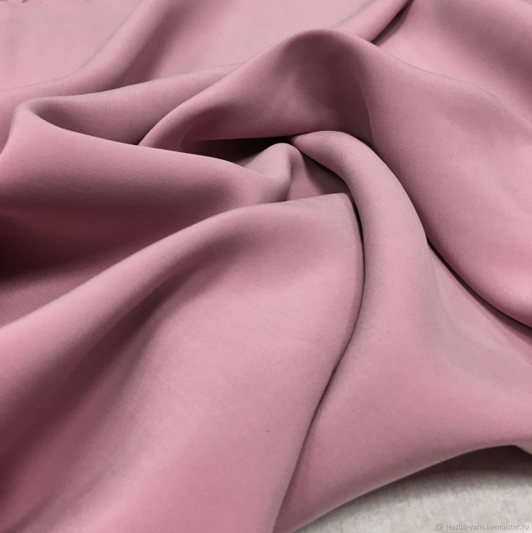 Ткань Vilena пыльно-розового цвета арт116972,