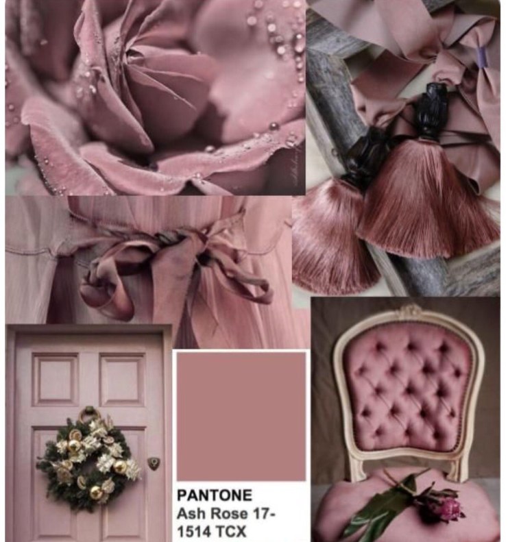 Пантон коллаж Ash Rose