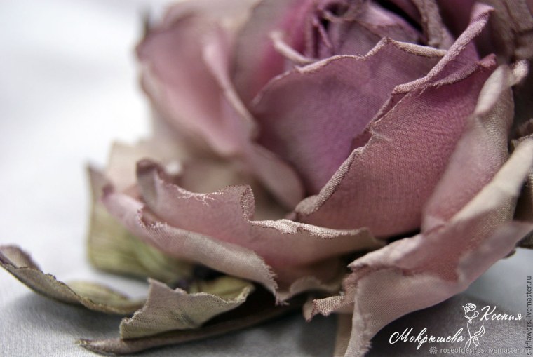 Муслин пепельная роза