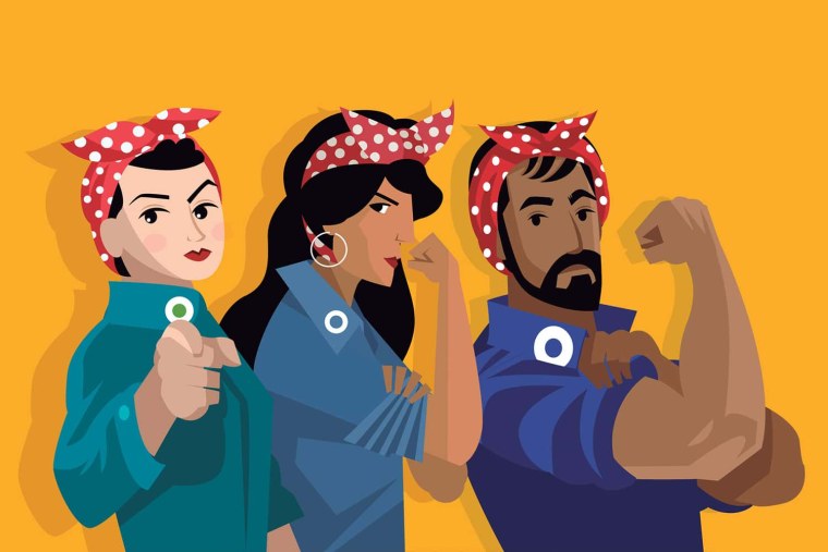 Феминистка рисунок