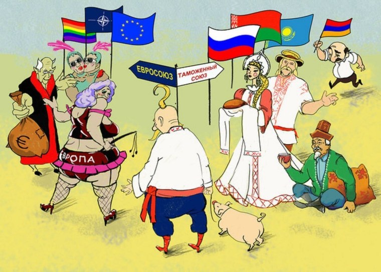 Карикатуры на Украину