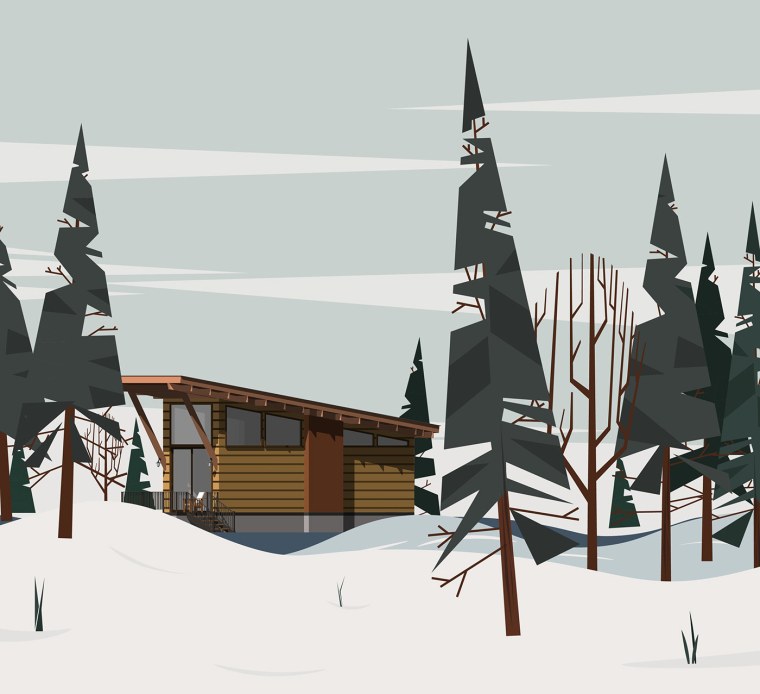 Архитектура в иллюстраторе