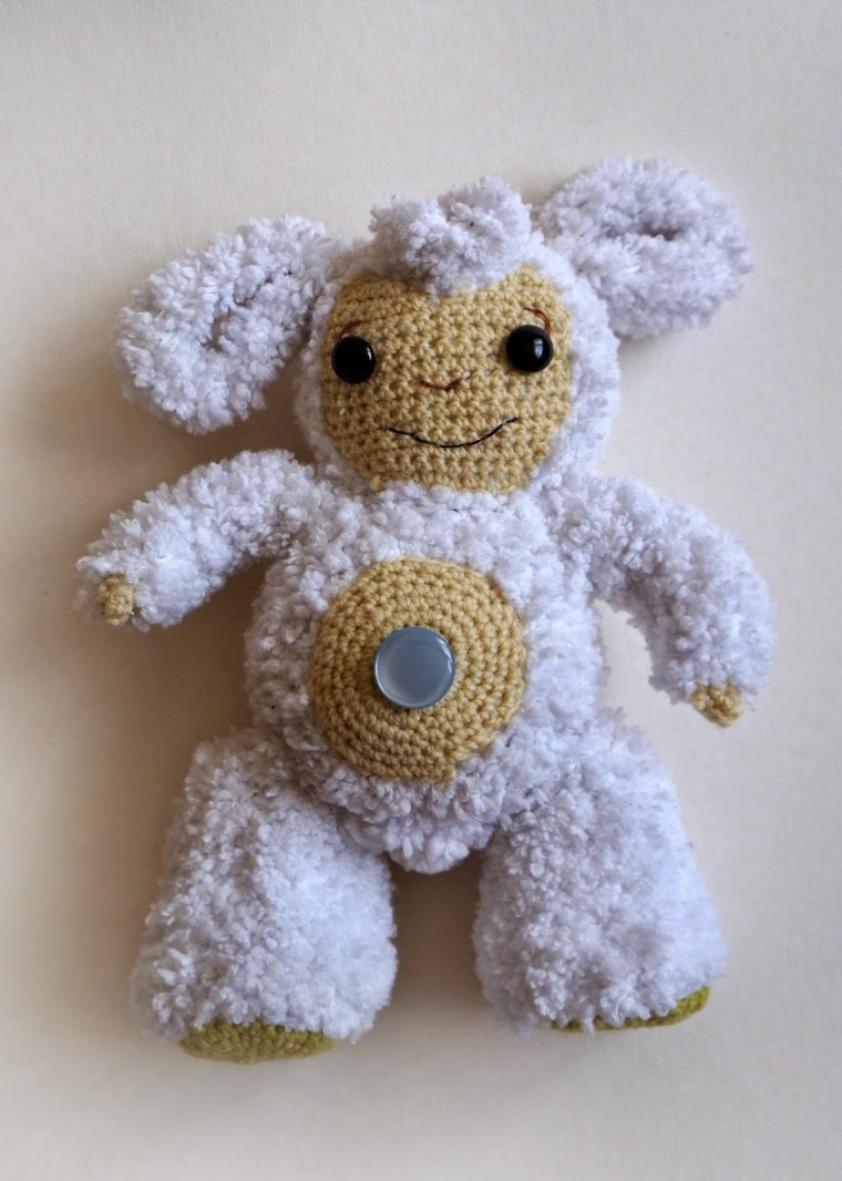 Овечка Тини лав крючком