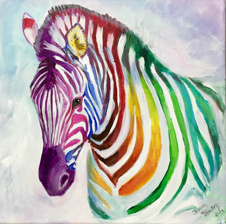 Цветная Зебра