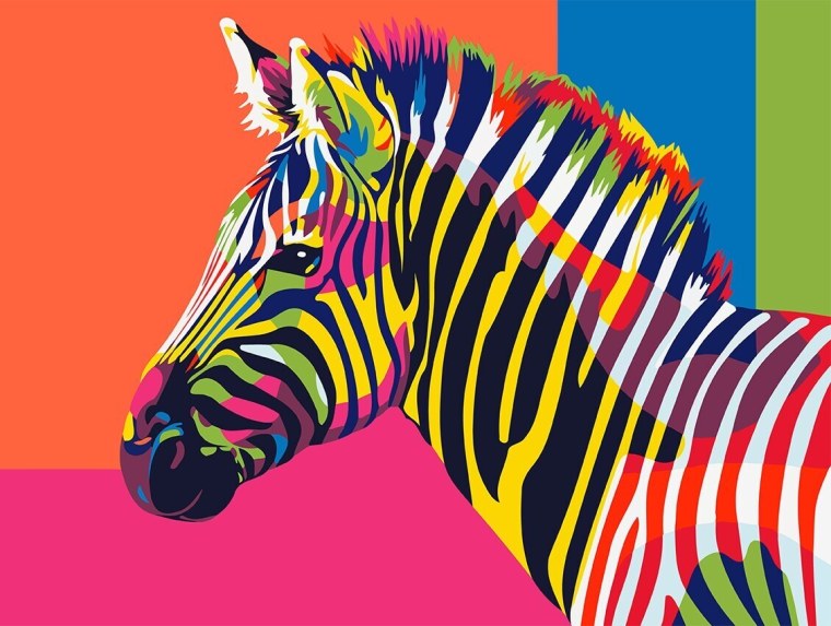 Энди Уорхол Зебра оригинал