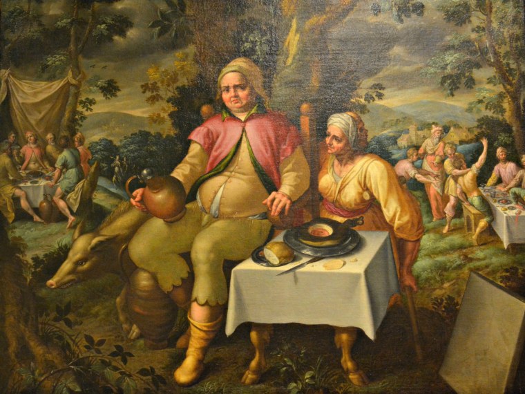 Аллегория чревоугодия и сладострастия