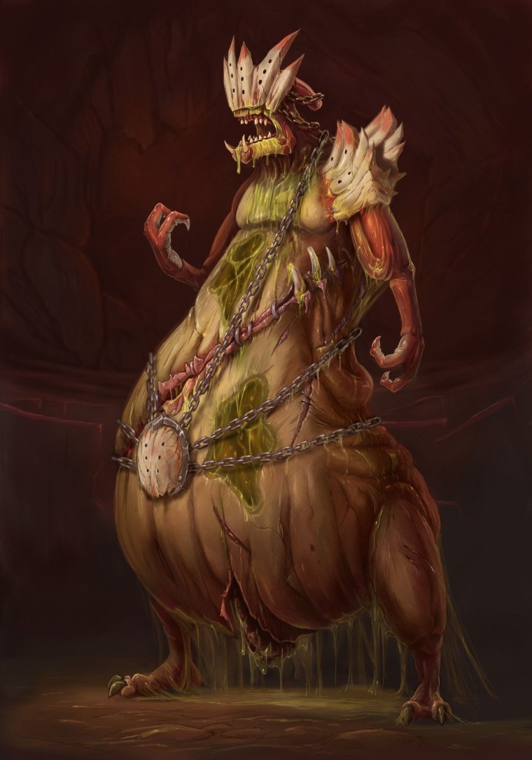 Бегемот демон чревоугодия