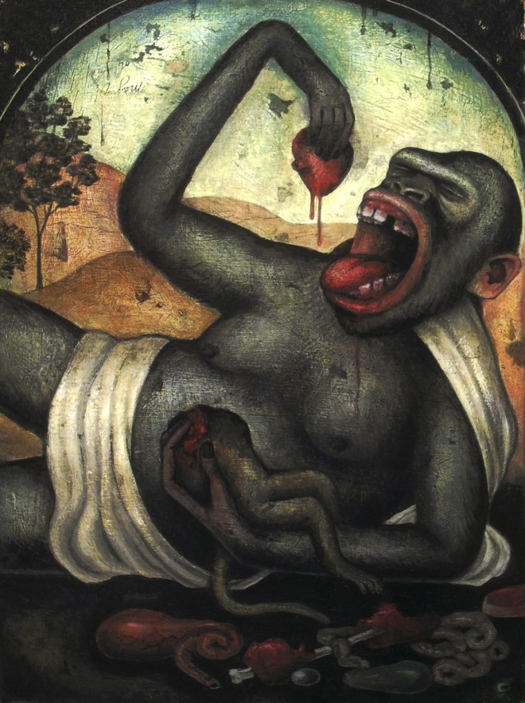 Чревоугодие в живописи