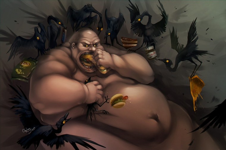 Чревоугодие смертный грех