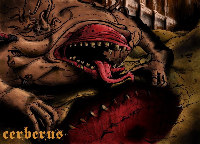 Ад Данте чревоугодие арт