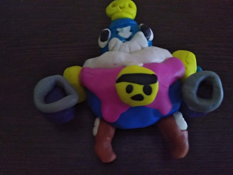 Brawl Stars пластилин