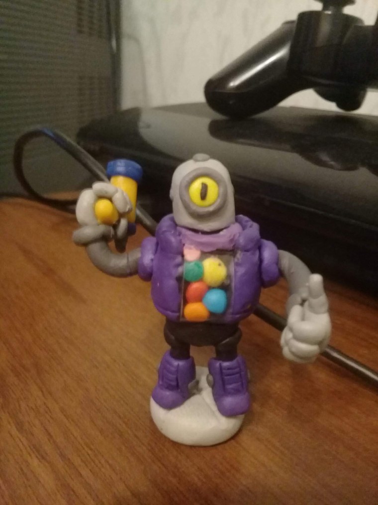 Brawl Stars пластилин