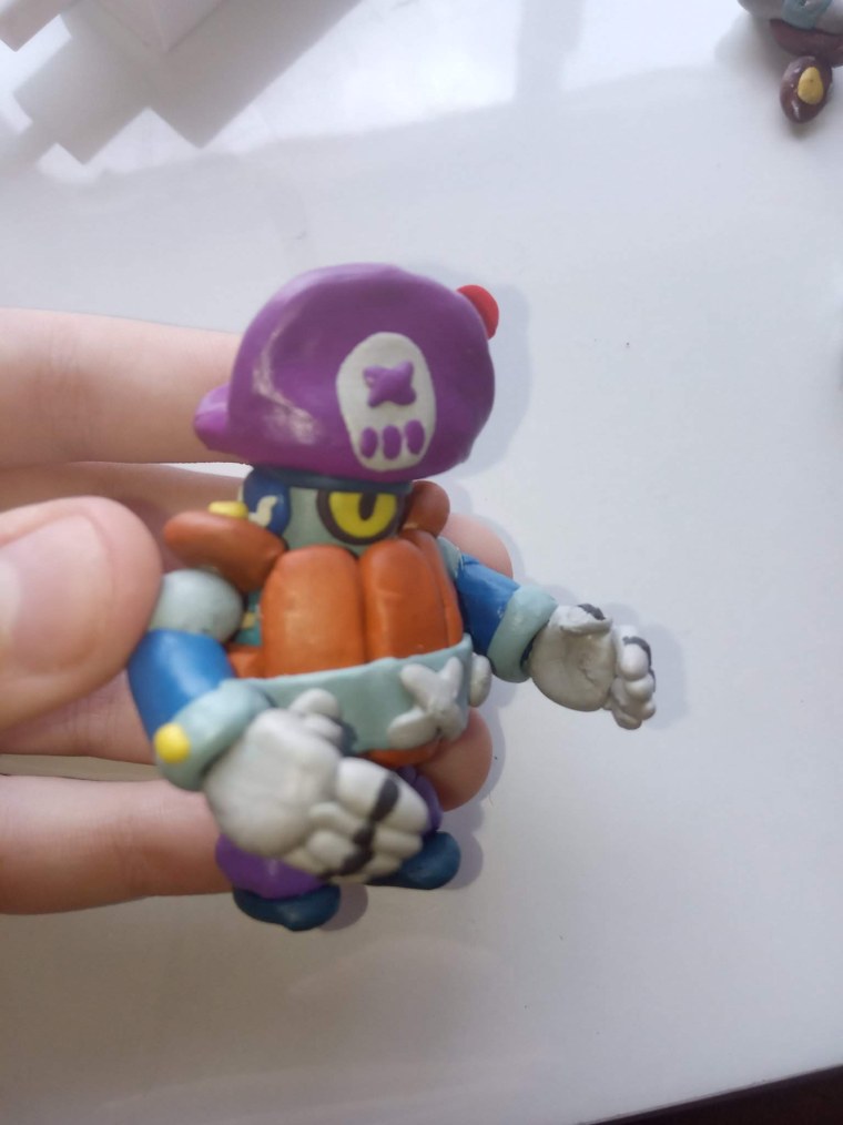 Пластилиновые игрушки Brawl Stars