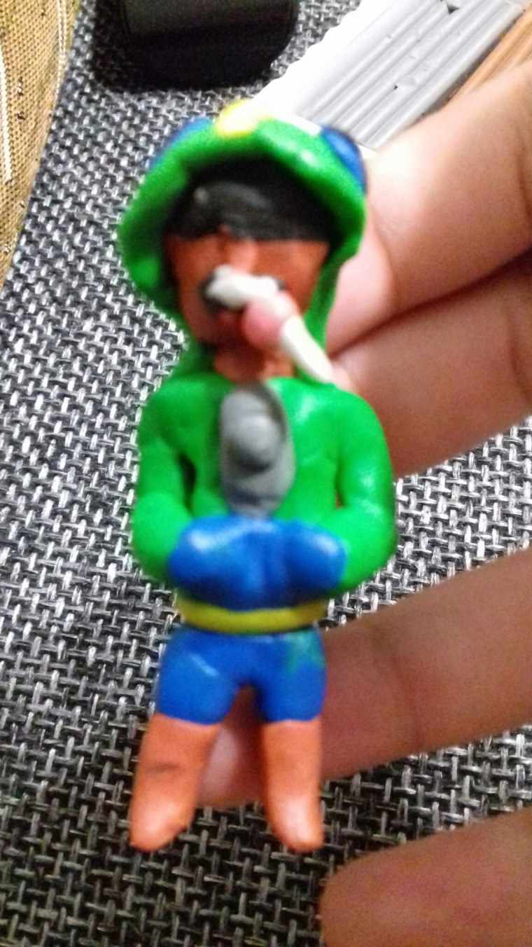 Эдгар Браво старс из пластилина