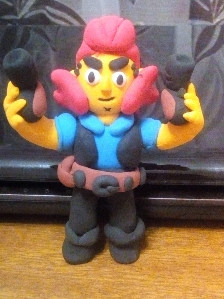 БРАВЛ старс лепка Кольт