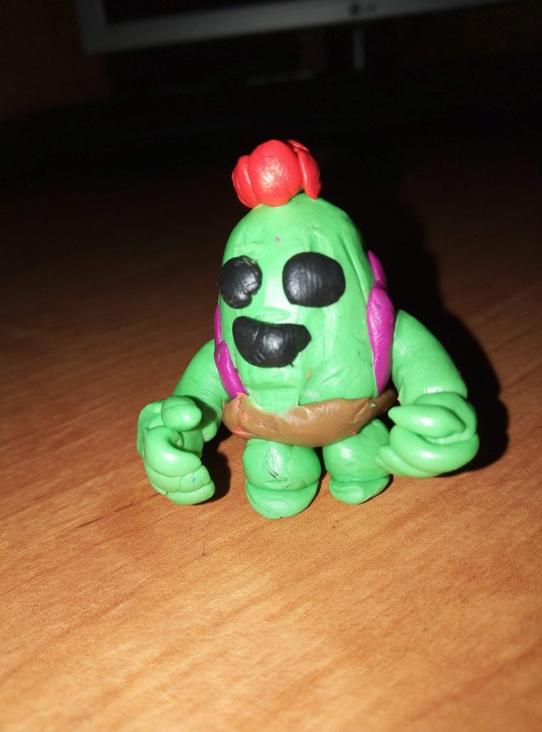 Браво старс пластилин Спайк