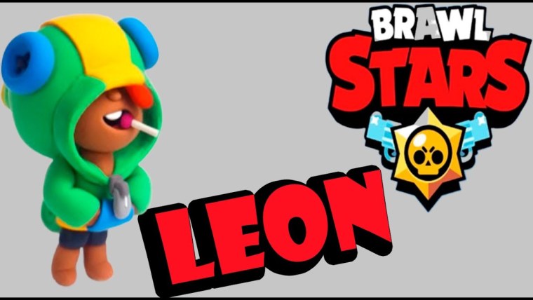 Леон из БРАВЛ старса лепить