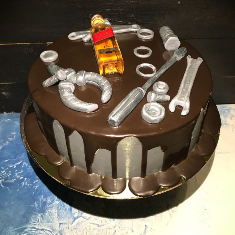 Торт для автомеханика