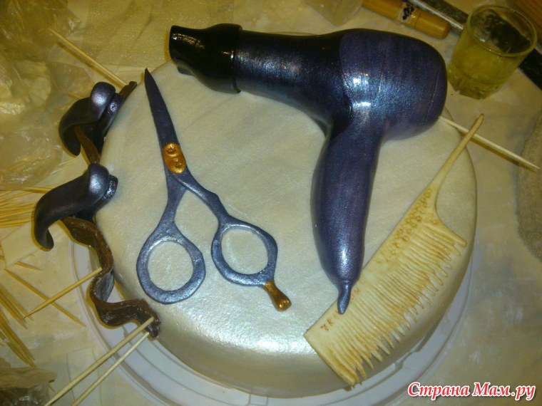 Ножницы из мастики