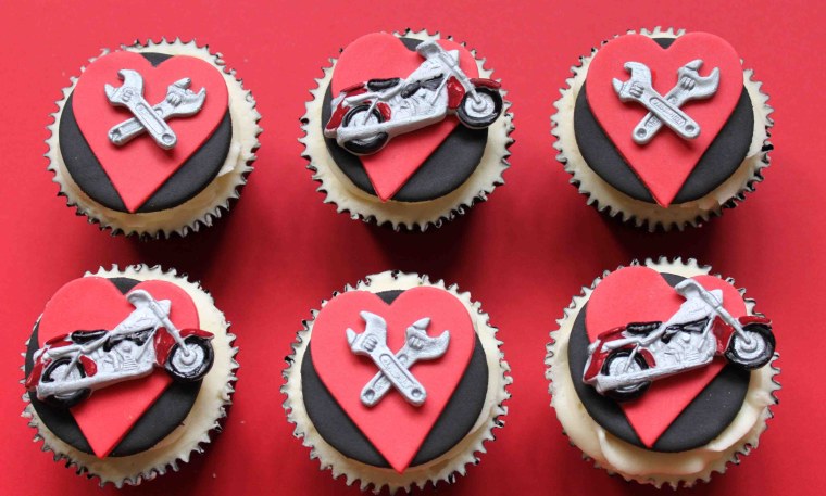 Капкейки мотоциклисту