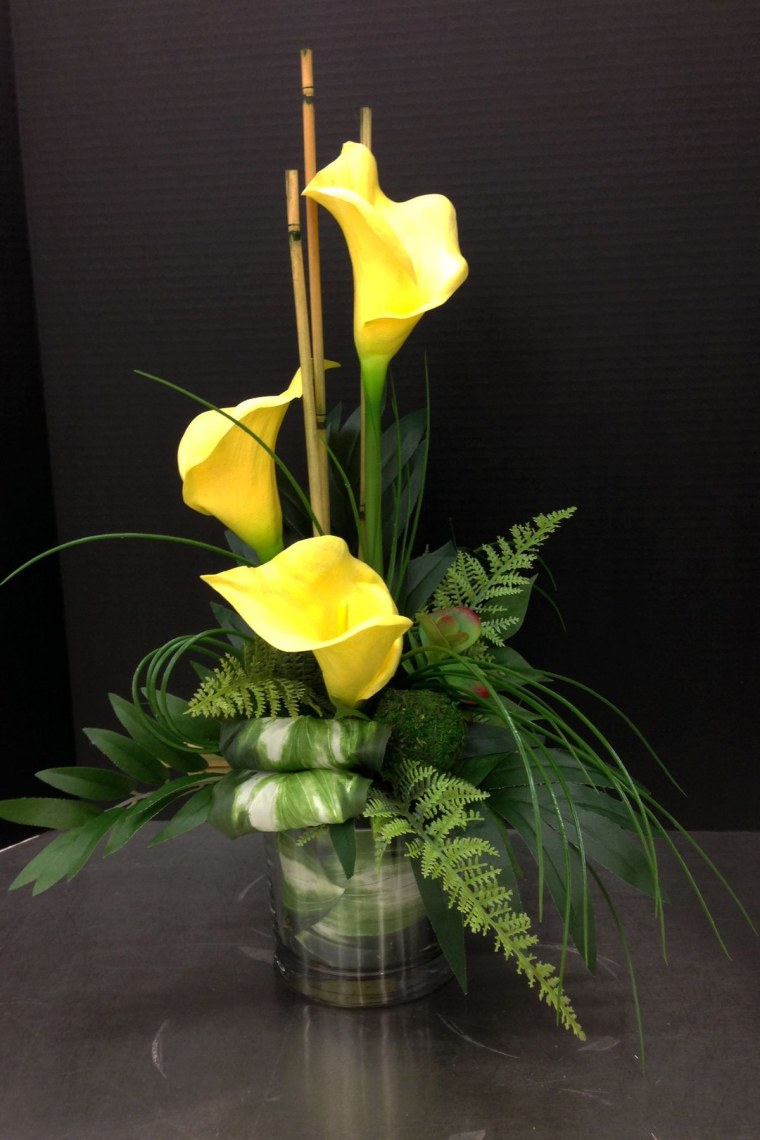 Цветочные композиции с каллами