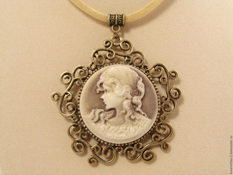 Стиль Ампир ювелирные украшения Камея