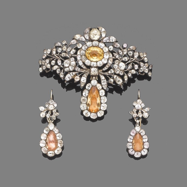 Рококо ювелирные украшения 18 век