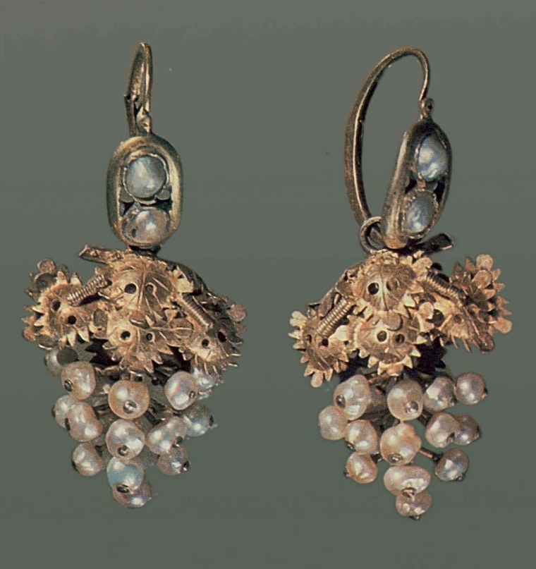 Серьги бриолез 18 века