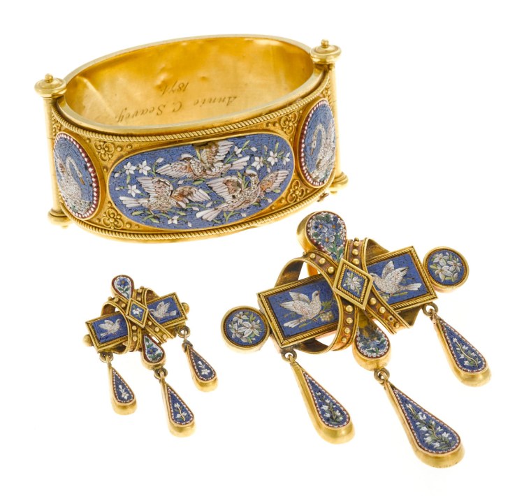 Микромозаика итальянский ювелир