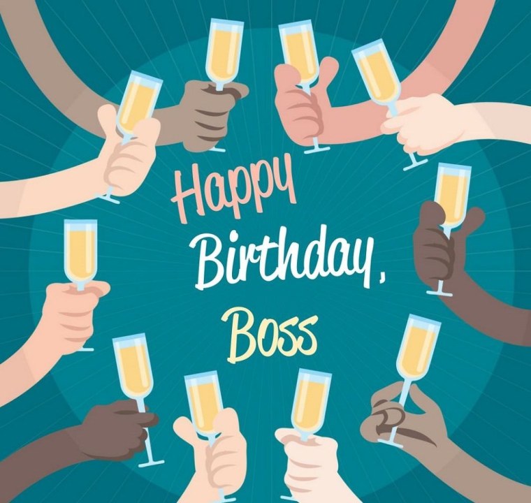 С днем рождения босс