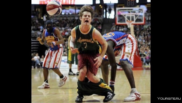 Смешные баскетболисты