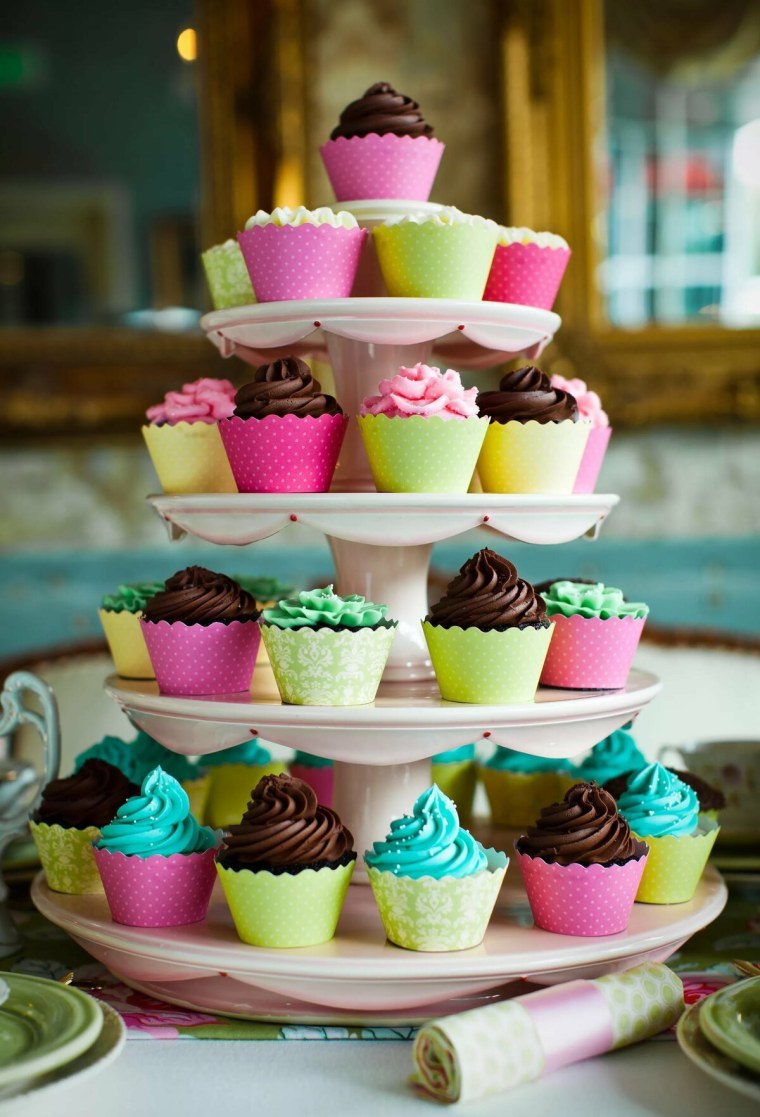 Красивые пирожные