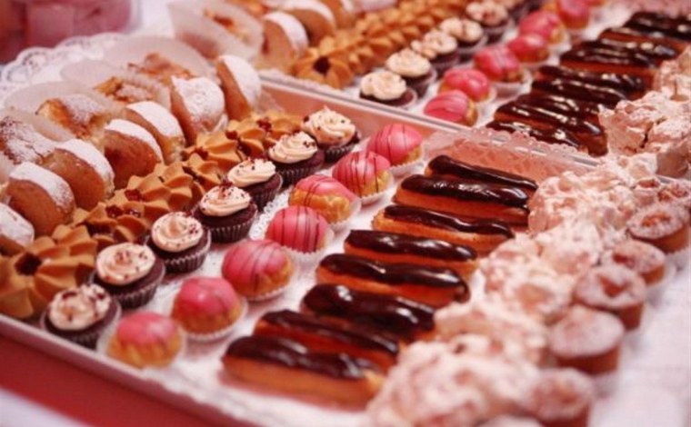 Красивые кондитерские изделия