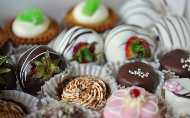 Конфеты пирожные