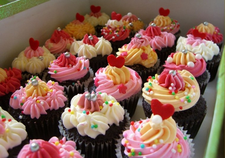 Красивые пирожные для детей