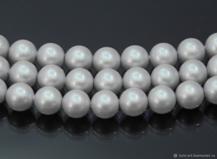 Swarovski Crystal Iridescent dove Grey Pearl