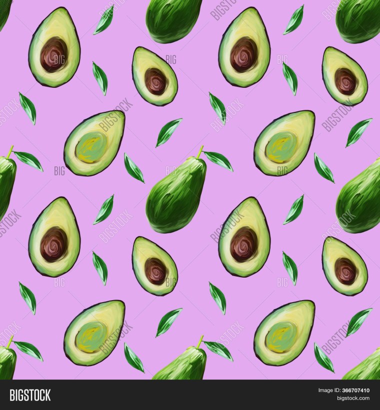 Красивый фон с авокадо