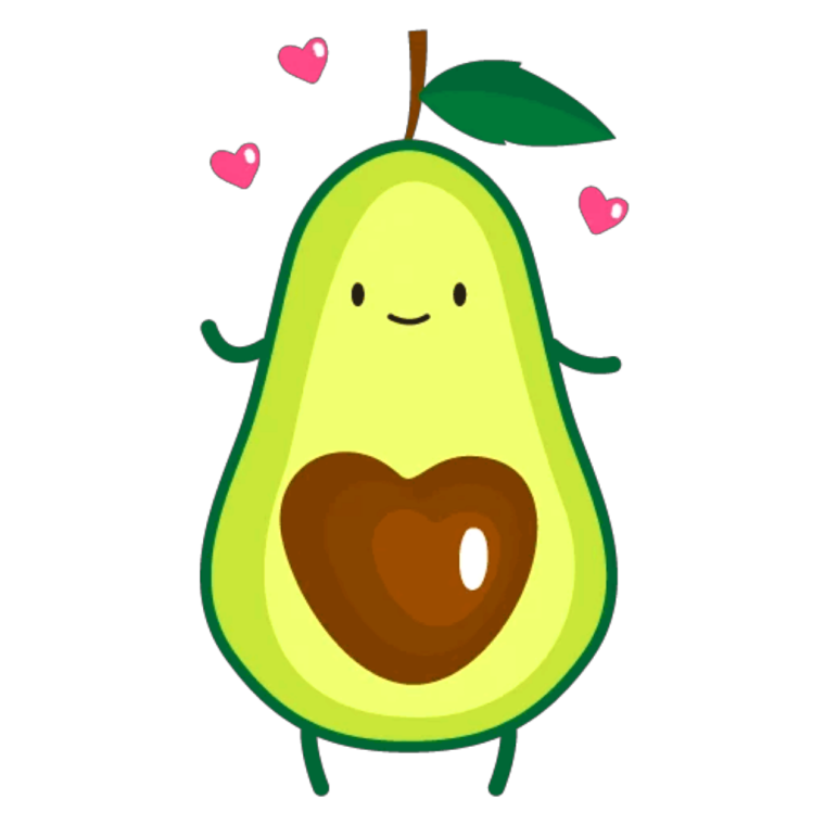 Рисуночки авокадо