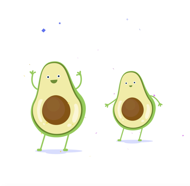 Танцующий авокадо