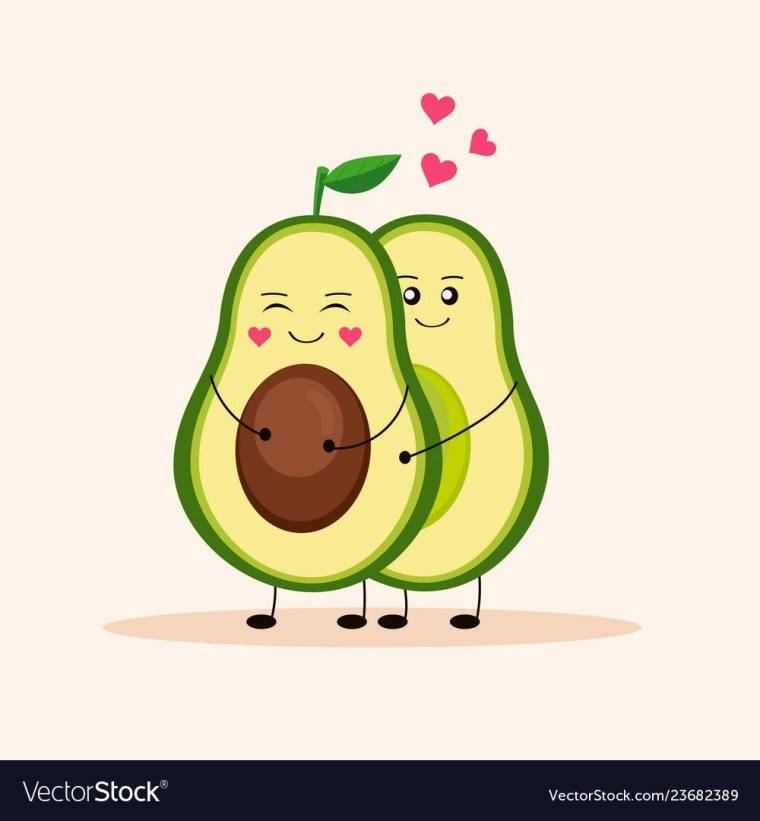 Влюбленные авокадо