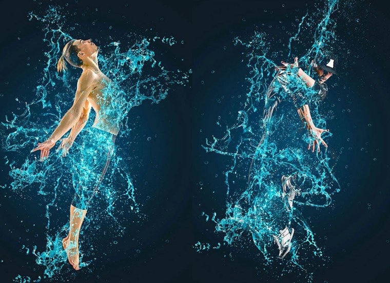 Всплески из воды