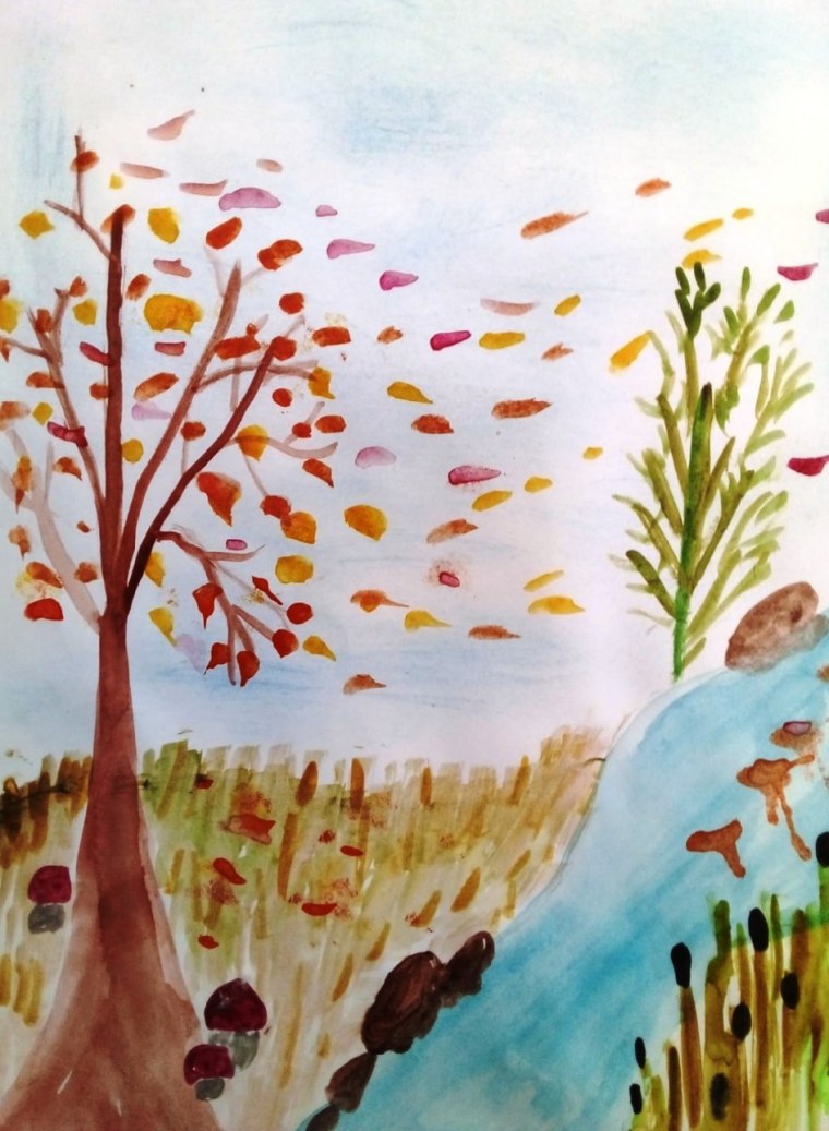 Нарисовать словесную картину