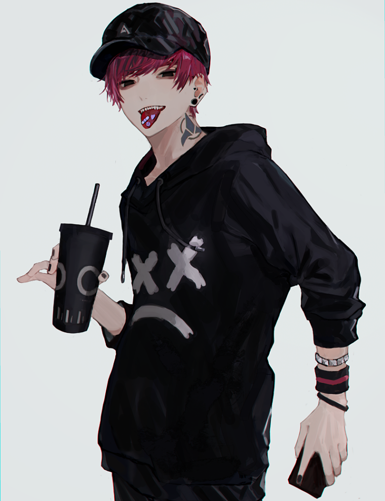 Рыжий мальчик аниме