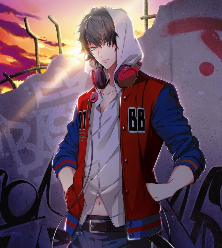 Аниме парни красивые