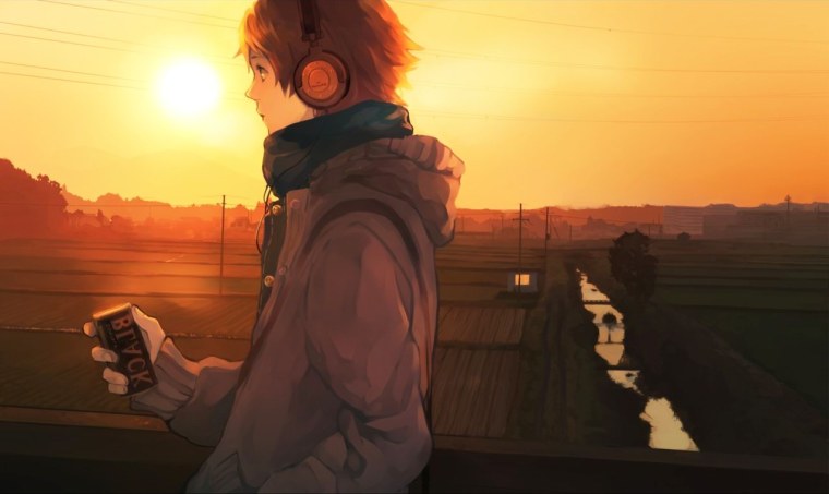 Парень с жёлтыми волосами