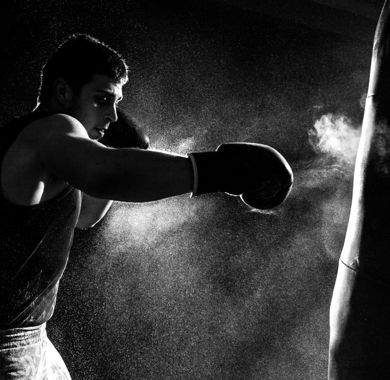 Боксёр человек